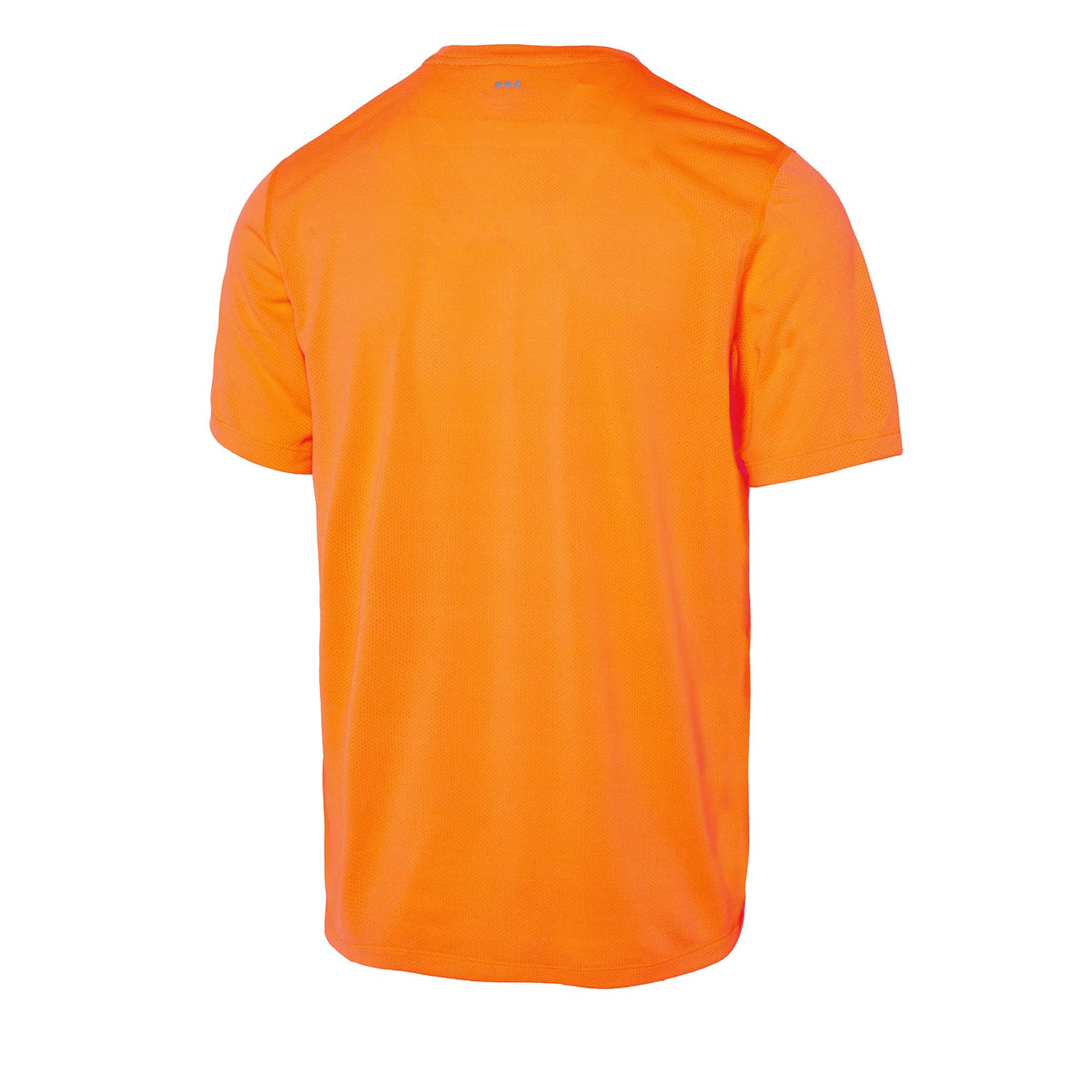 Saucony Stopwatch Short Sleeve t-shirt de course vizi orange homme dos