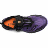 Saucony Switchback Iso chaussure de course en sentier violet noir pour femme uv