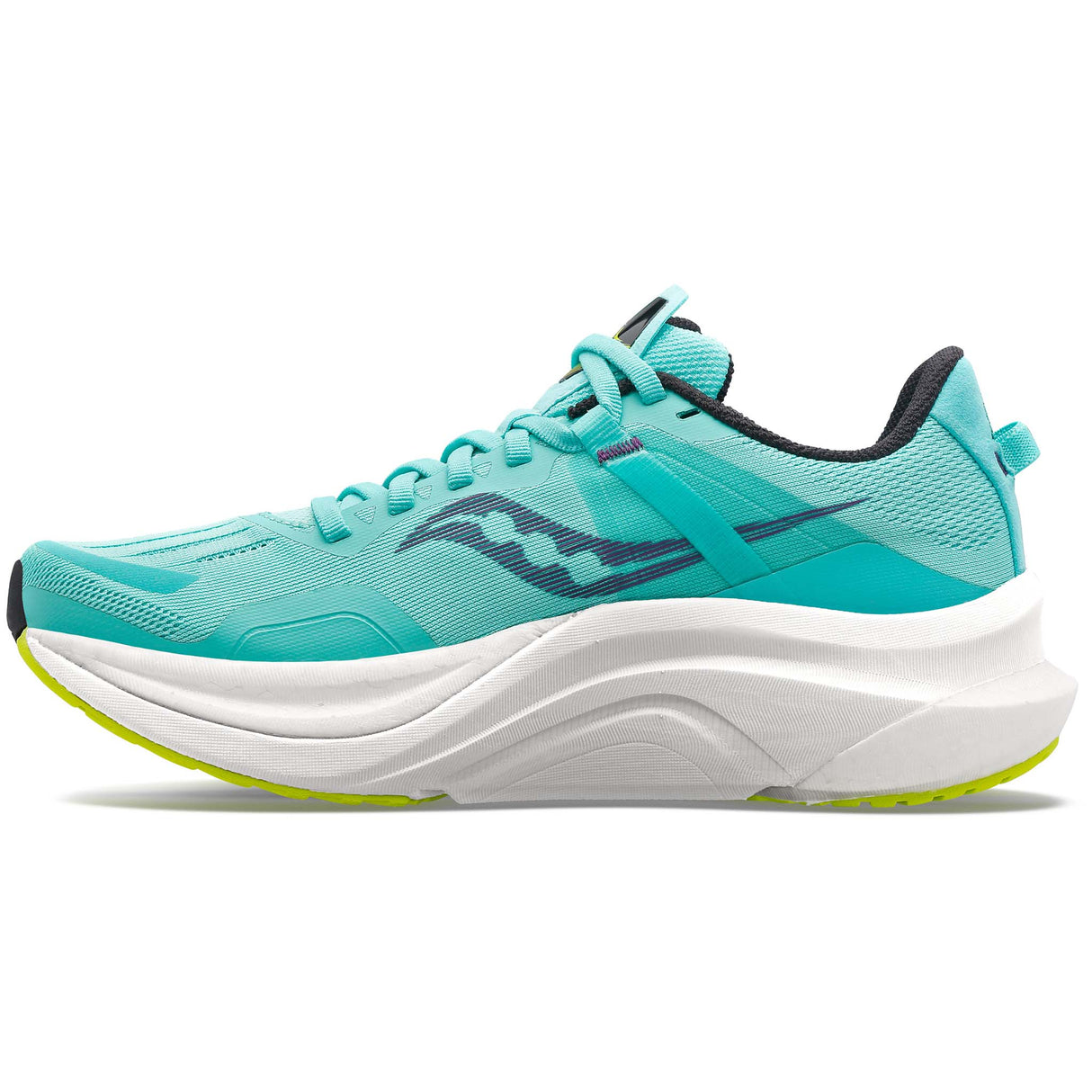Saucony Tempus running femme cool mint acid lateral