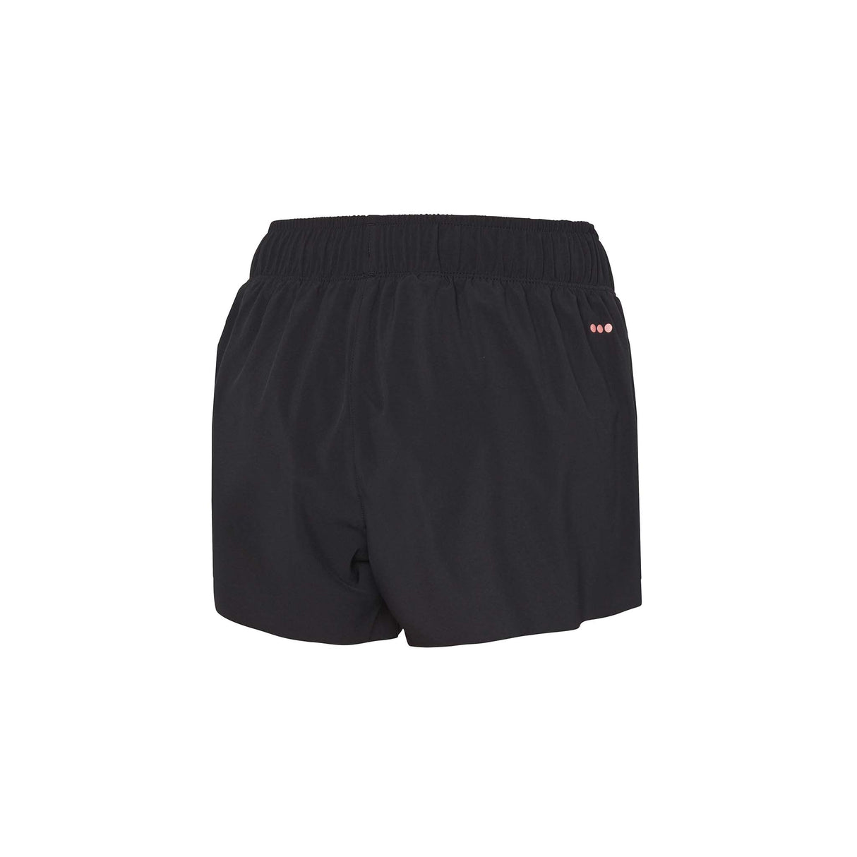 Saucony Time Trial 3-inch Short cours a pied noir femme dos