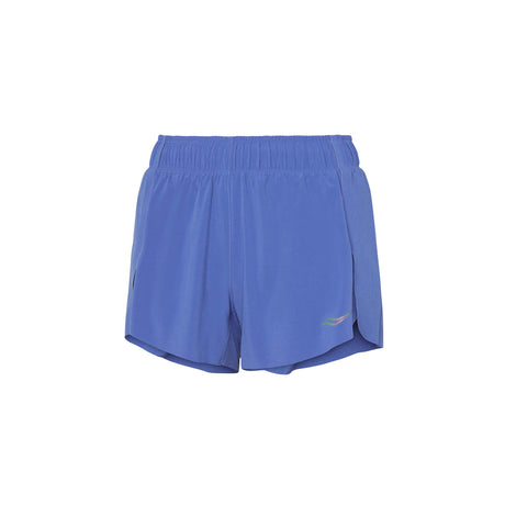 Saucony Time Trial 3-inch Short cours a pied blue raz femme