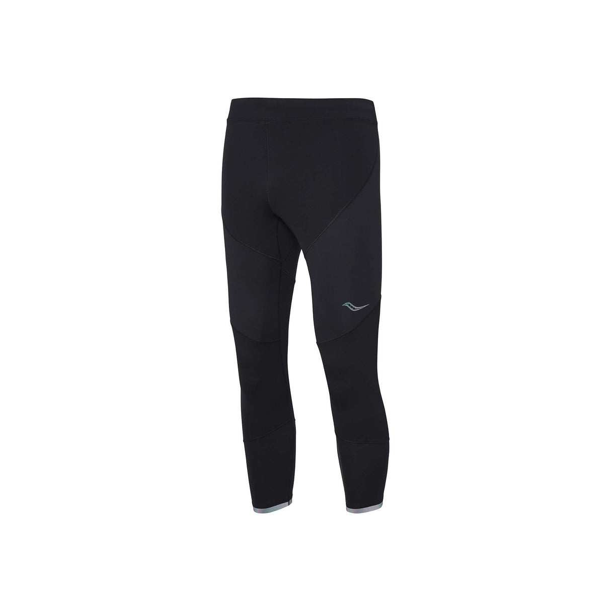 Saucony Time Trial Crop Tight collant de course à pied noir homme