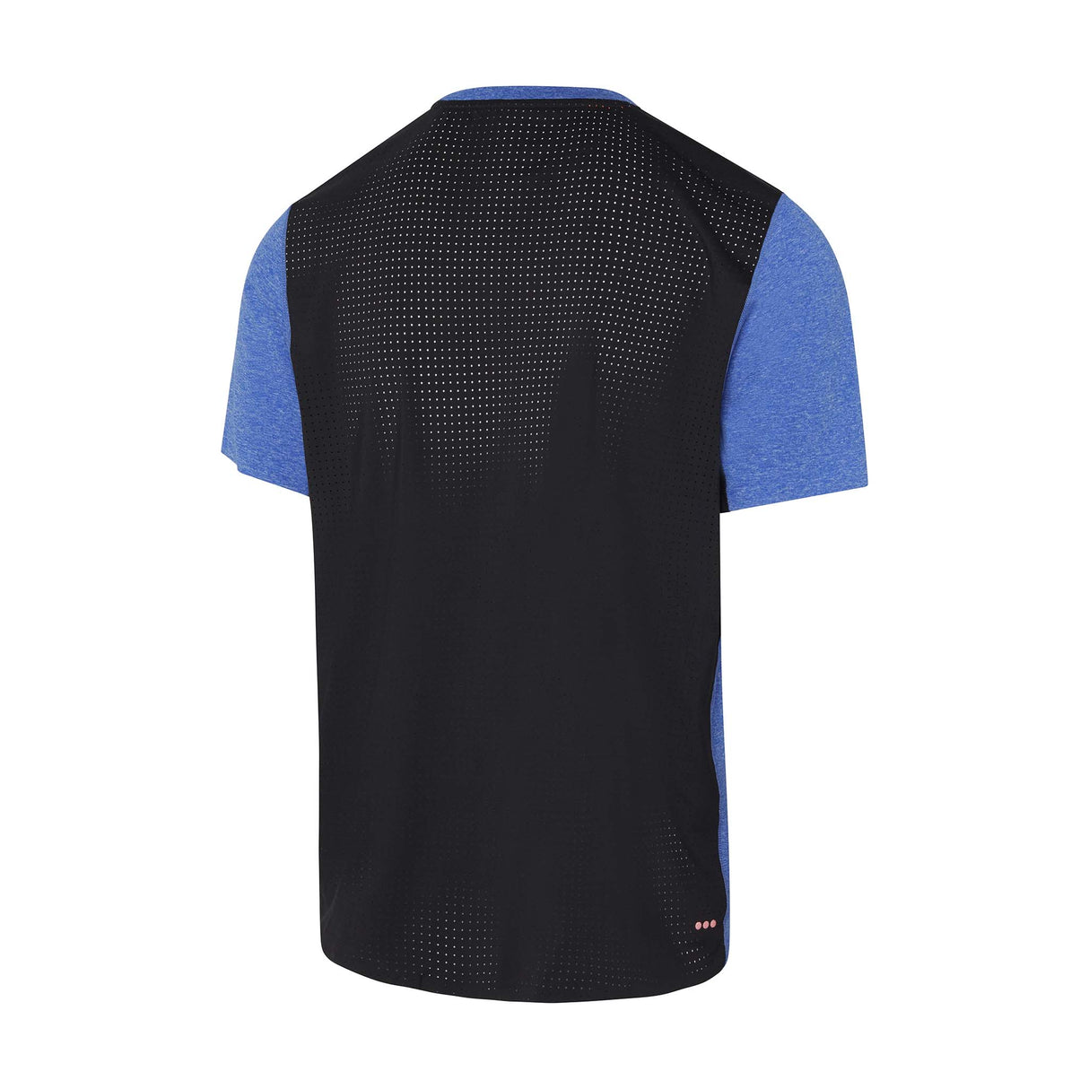 Saucony Time Trial Short Sleeve T-shirt blue raz homme dos