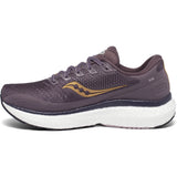 Souliers de course Saucony Triumph 18 femme dusk gold lateral