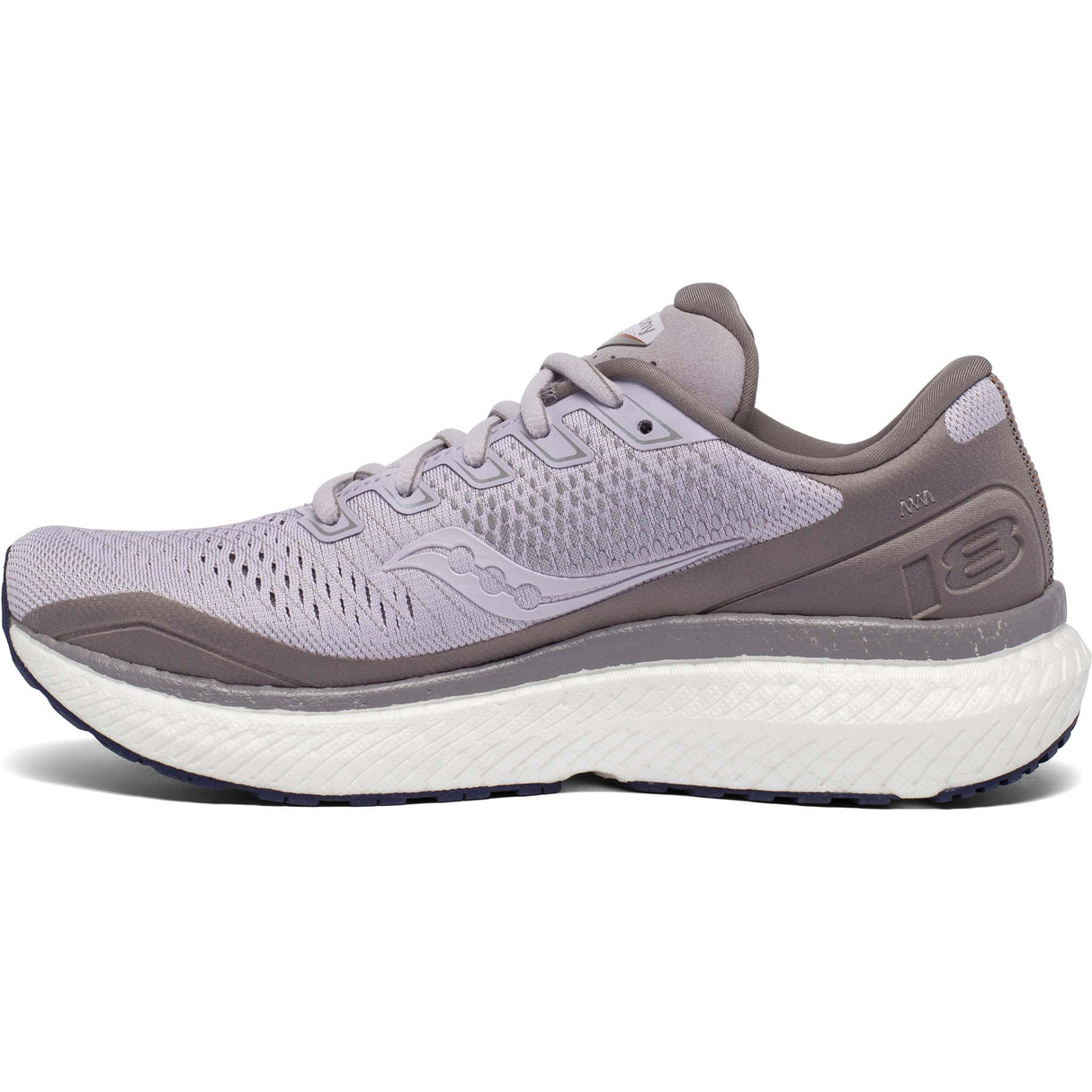 Souliers de course Saucony Triumph 18 lilac copper lateral