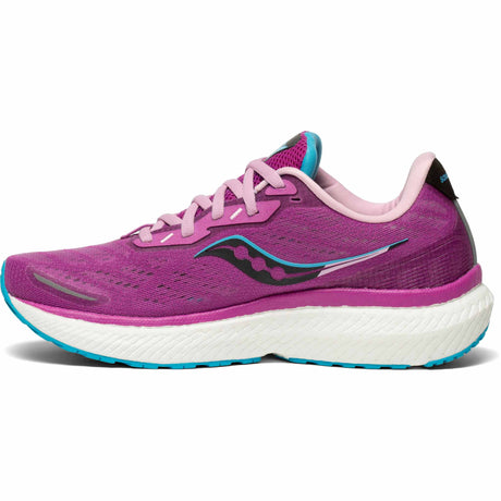 Saucony Triumph 19 chaussures de course à pied pour femme côté