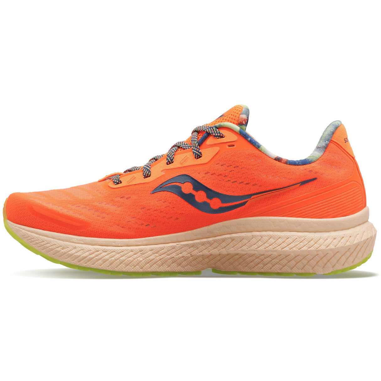 Saucony Triumph 19 running homme histoires de feu de camp lateral