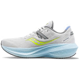 Saucony Triumph 20 running de course femme lateral fog vapor