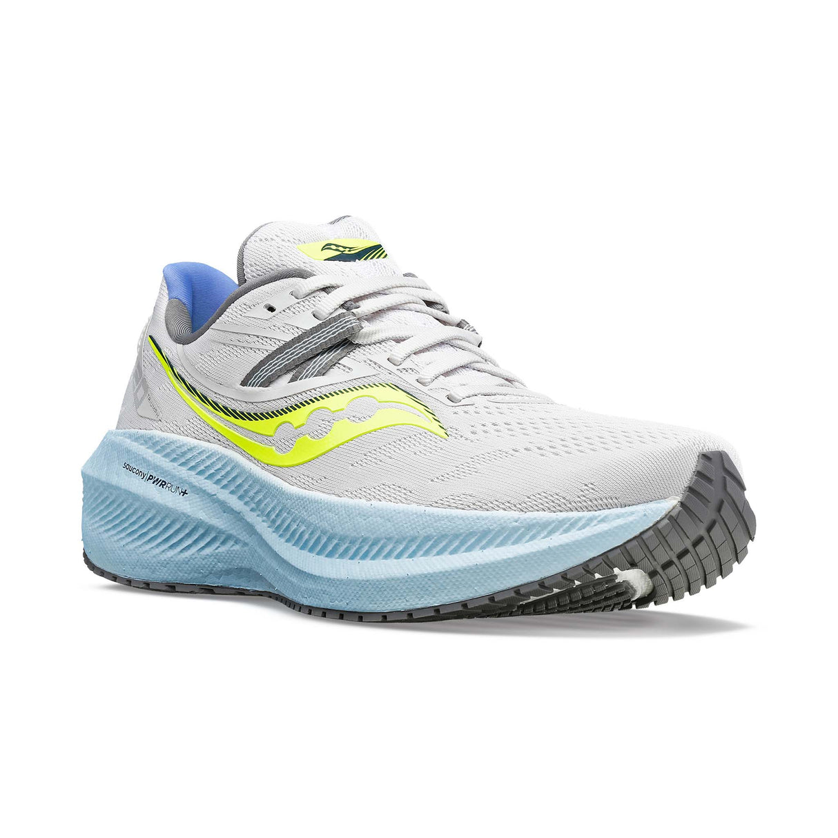 Saucony Triumph 20 running de course femme pointe fog vapor