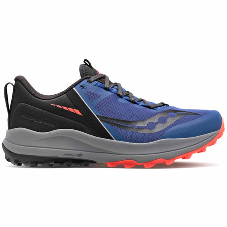 Saucony Xodus Ultra chaussures de course à pied trail homme - Sapphire / ViziRed