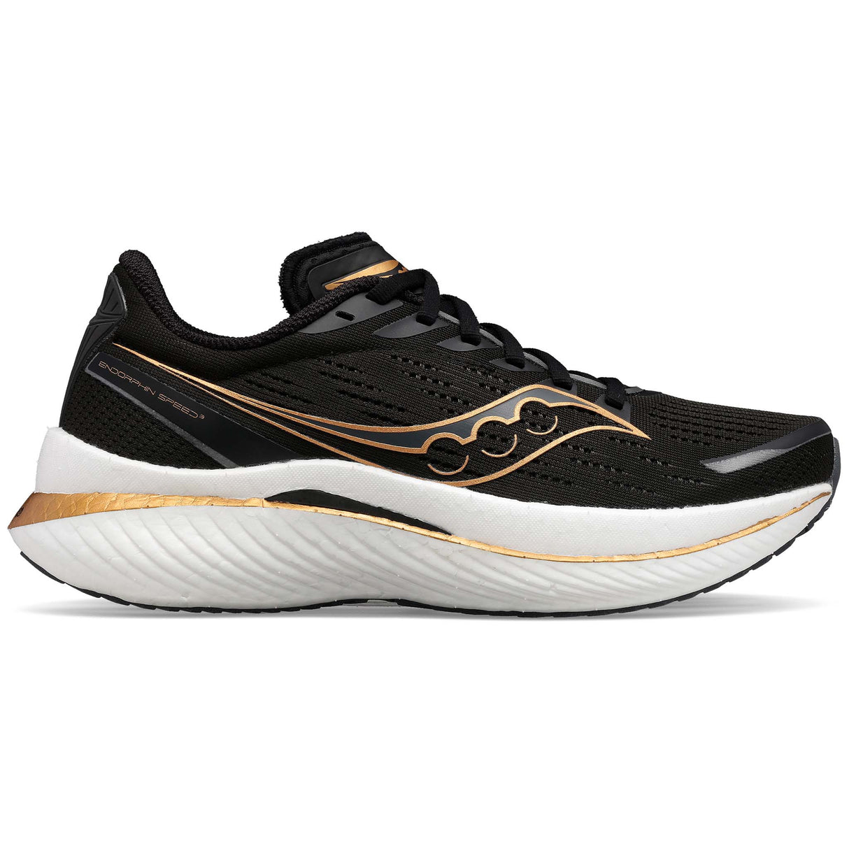 Saucony Endorphin Speed 3 souliers de course femme noir or