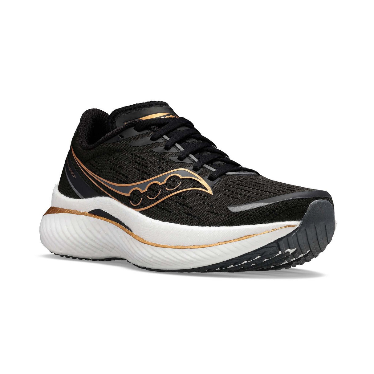 Saucony Endorphin Speed 3 souliers de course femme noir or pointe