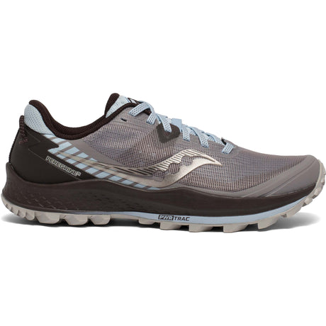 Saucony Peregrine 11 chaussures de course a pied trail femme zinc sky loom