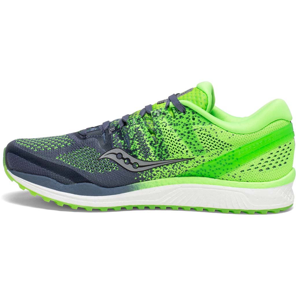 Saucony Freedom Iso 2 grey slime chaussure de course a pied homme lv