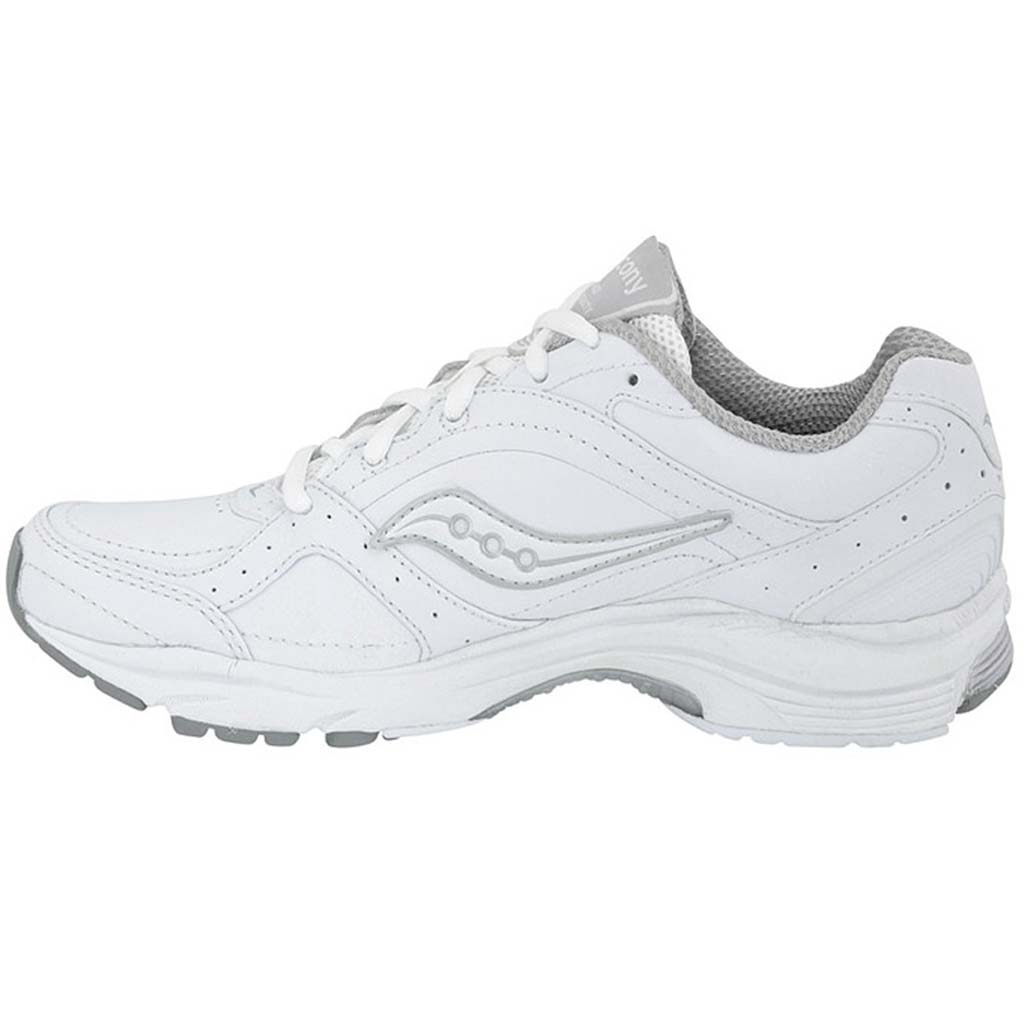 Saucony Integrity ST2 chaussures de marche femme blanc vue lat