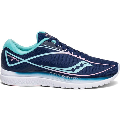 Saucony Kinvara 10 chaussure de course a pied femme marine menthe