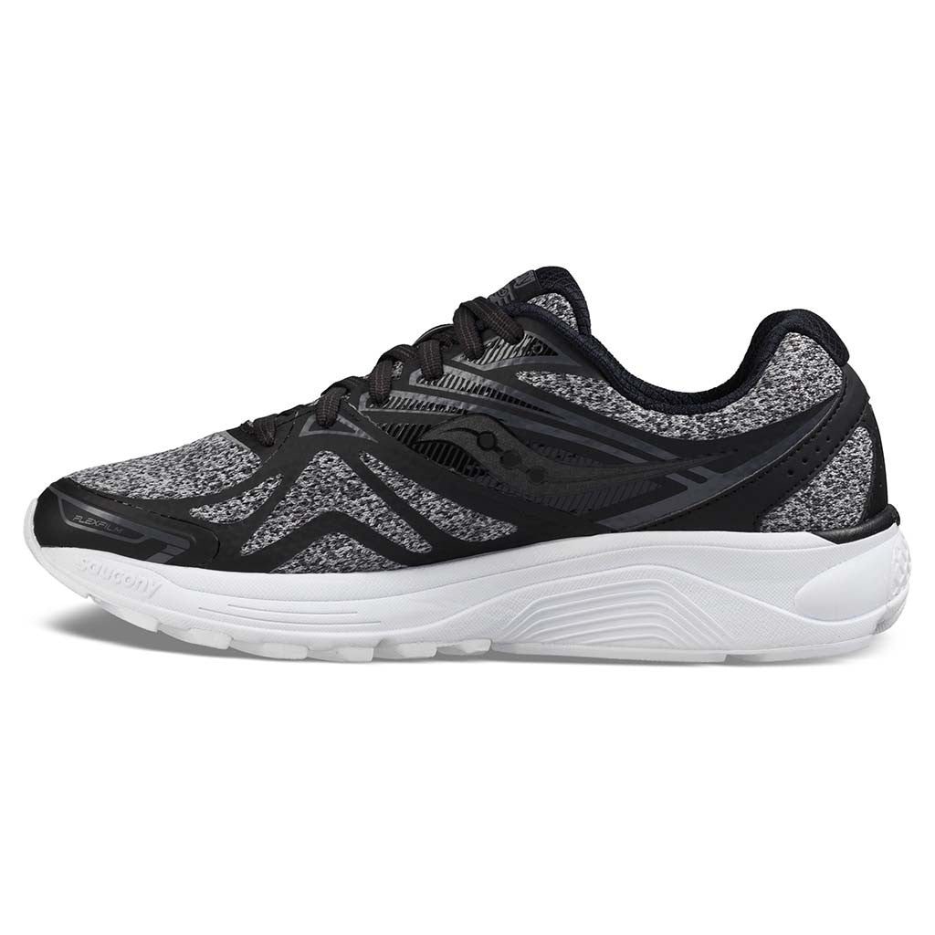 Saucony Marl Ride 9 chaussure de course a pied femme marl black lv