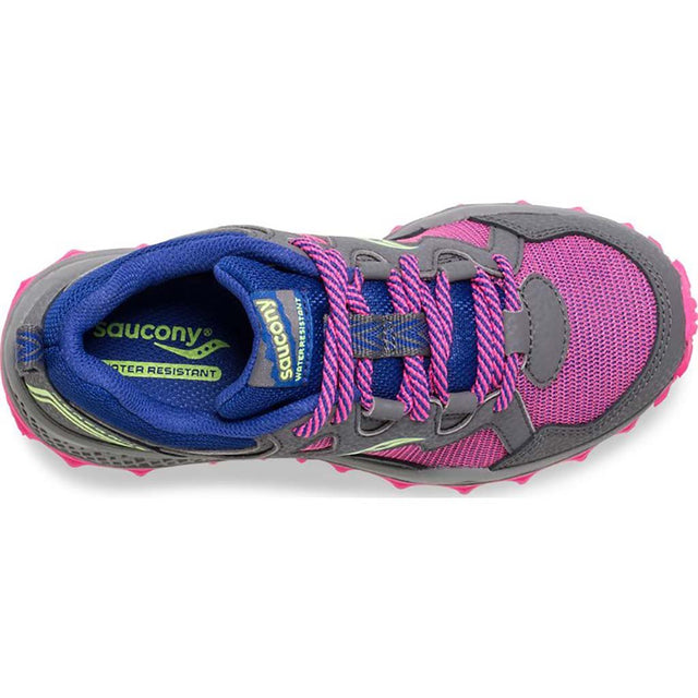 Saucony Saucony Peregrine Shield 2 gris chaussures de course a pied pour enfant