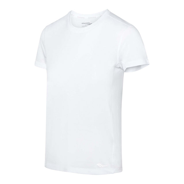 Saucony Saucony Stopwatch Short Sleeve t-shirt de course à pied femme