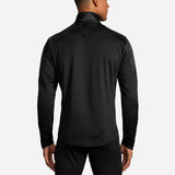 Brooks Shield Hybrid Jacket manteau de course à pied homme modèle vue de dos