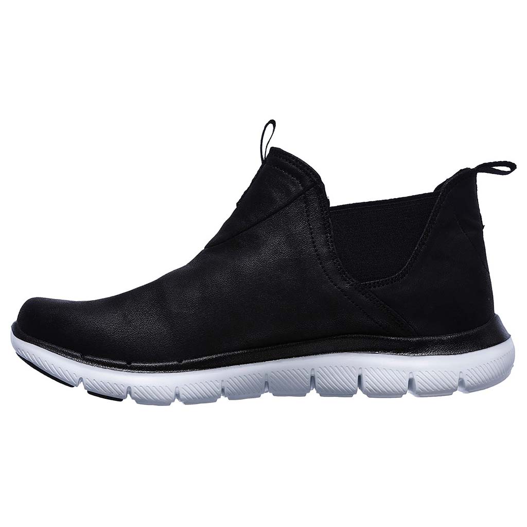 Skechers Flex Appeal 2.0 Done Deal chaussures de marche noir femme lv
