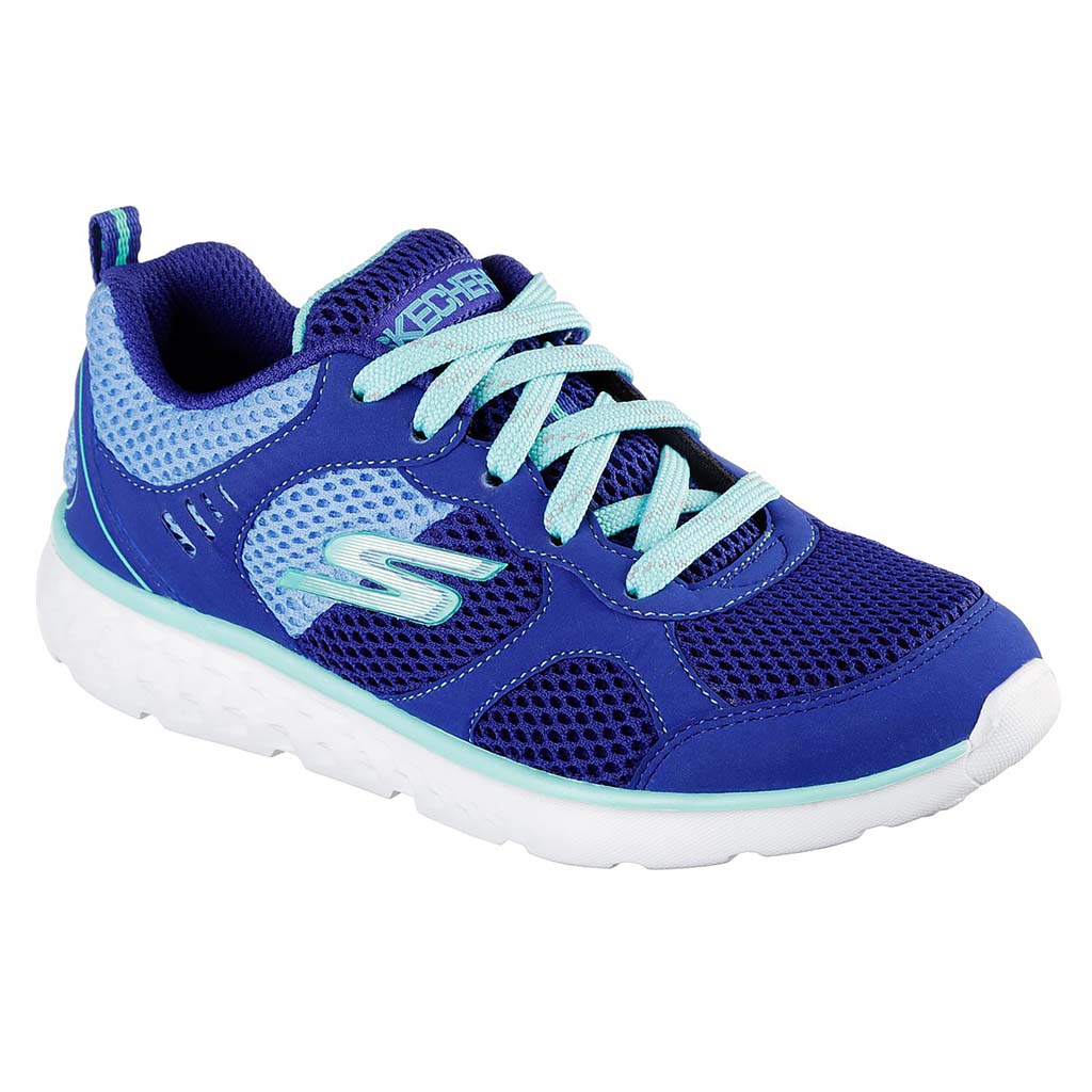 Skechers Go Run 400 Zodox chaussures de course à pied junior bleu turquoise