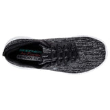 Skechers Ultra Flex Bright Horizon women's shoes black grey uv