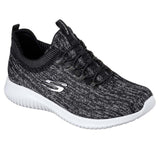 Skechers Ultra Flex Bright Horizon women's shoes black grey lv