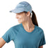 Smartwool Go Far Feel Good Runner's Cap casquette de course à pied femme aqua mountain