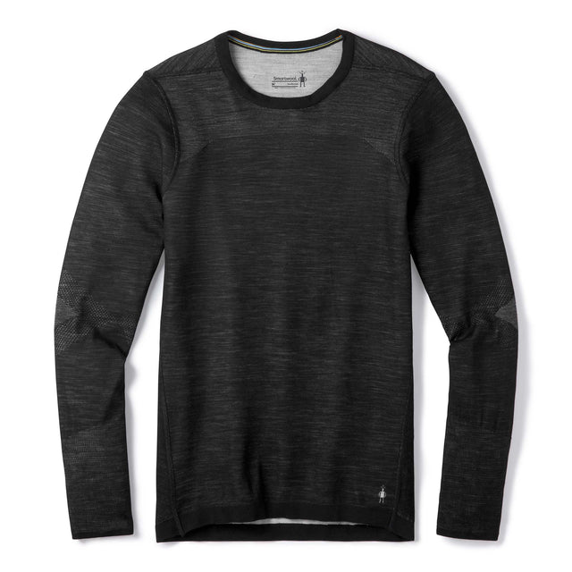 Smartwool Intraknit Merino 200 Baselayer Crew noir blanc homme