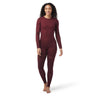 Smartwool Intraknit Merino 200 chandail baselayer black cherry femme face