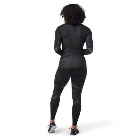 Smartwool manteau Intraknit Merino Sport noir femme dos