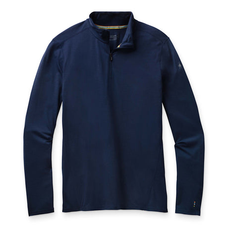 Smartwool Merino 150 Baselayer 1/4 Zip indigo blue chandail homme