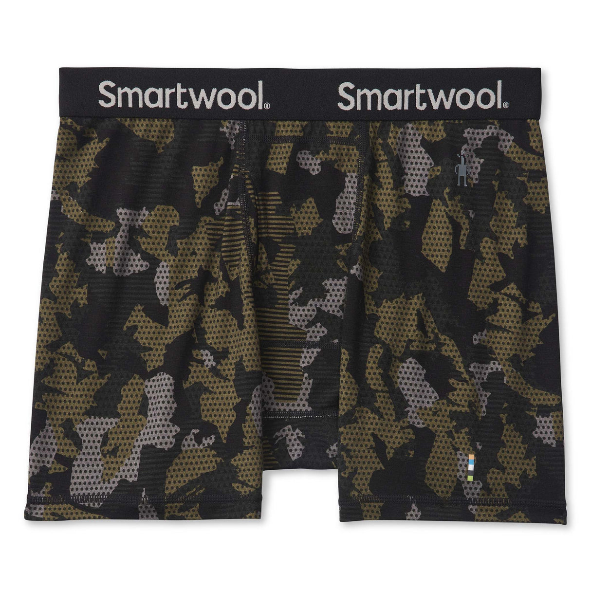 Smartwool Merino 150 Boxer imprimé caleçon boxeur olive camo pour homme