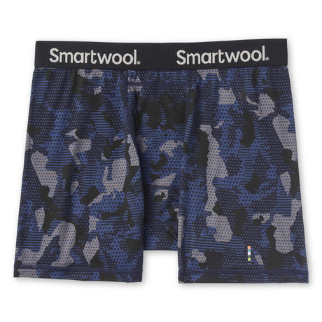 Smartwool Merino 150 Boxer imprimé caleçon boxeur dark denim pour homme