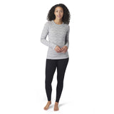 Smartwool Merino 250 Baselayer chandail de base à motif light gray femme live