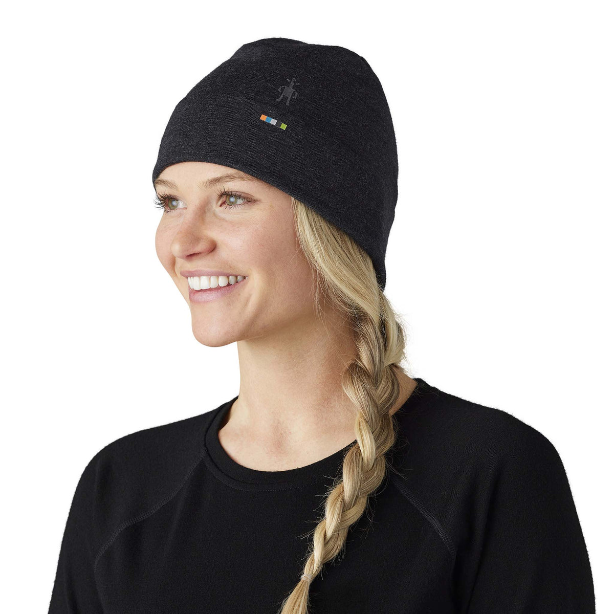 Smartwool Merino 250 Cuffed Beanie tuque unisexe charcoal femme