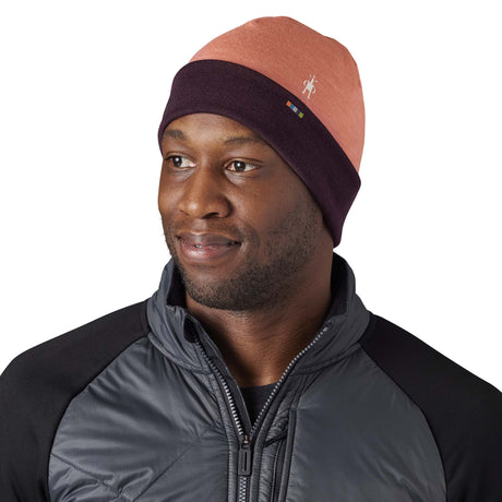Smartwool Merino 250 Cuffed Beanie tuque unisexe sunset coral heather homme