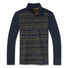 Smartwool Merino 250 Baselayer Pattern 1/4 Zip chandail deep navy homme