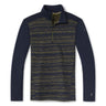 Smartwool Merino 250 Baselayer Pattern 1/4 Zip chandail deep navy homme