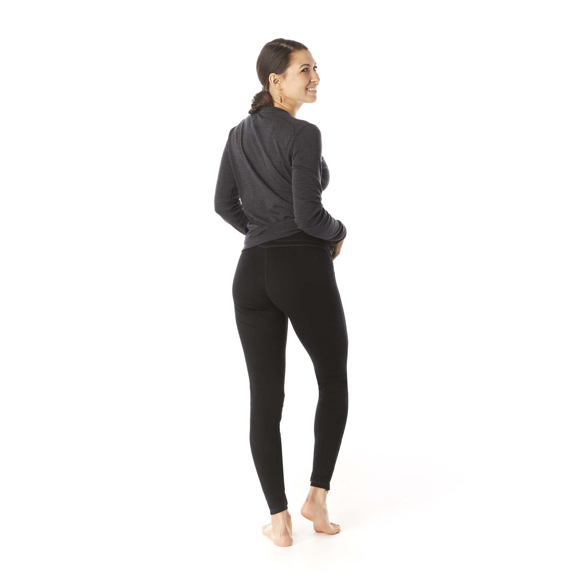 Smartwool Merino 250 legging baselayer noir pour femme dos