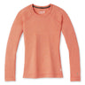 Smartwool Merino 250 baselayer chandail de base sunset coral femme