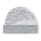 Tuque a revers black mountain Smartwool Merino 250 unisexe lightgray mountain scape