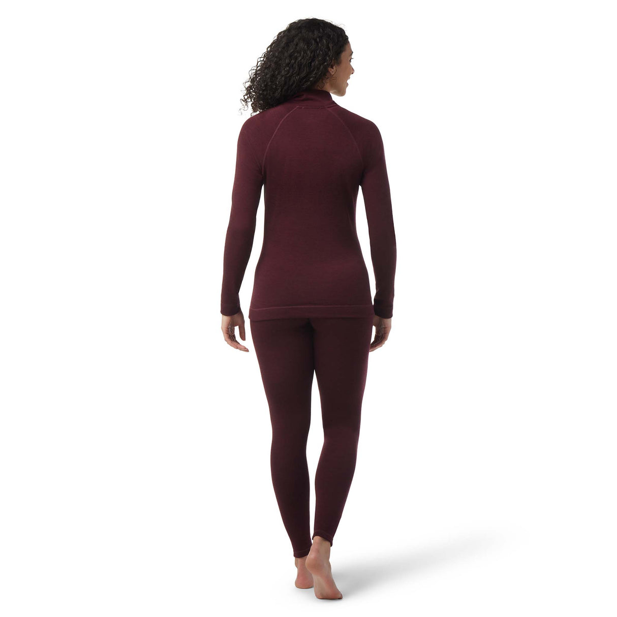 Smartwool Merino 250 chandail baselayer black cherry femme dos