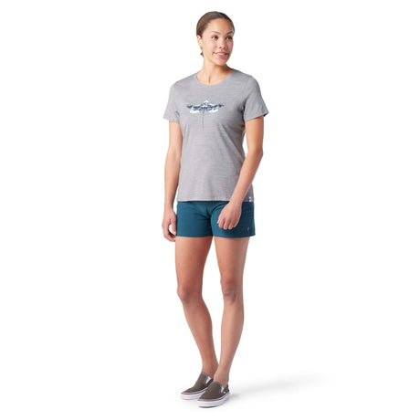 Smartwool Merino Sport 150 Dragonfly Summit t-shirt à manches courtes femme face