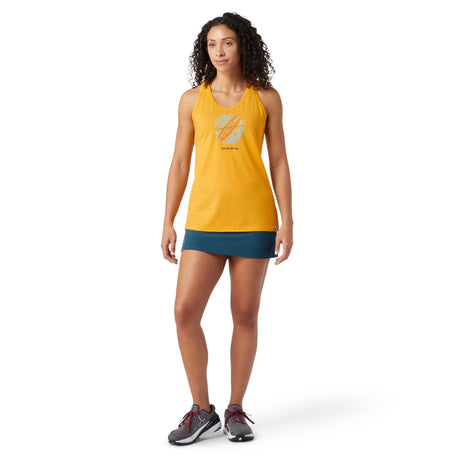 Smartwool Merino Sport 150 Paddleboard Adventure Graphic Tank camisole femme face