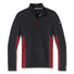 Smartwool Merino Sport 150 chandail quart zip homme tibetan red noir