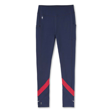 Smartwool Merino Sport Fleece Colorblock legging bleu femme 