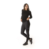 Smartwool Merino Sport Fleece Wind Tight noir femme live