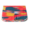 Smartwool Merino Sport Lined short doublé de course femme carnival horizon print